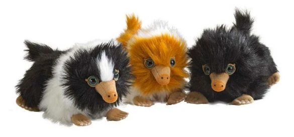 Noble Collection Baby Niffler Zwart/wit 1 Noble Collection Baby Niffler Zwart/wit