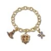 Noble Collection Griffoendor Bedelarmband