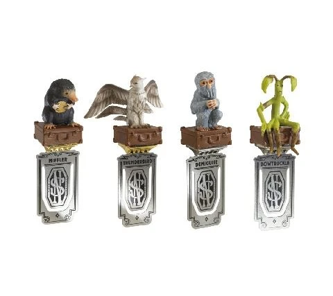 Noble Collection 4 Fantastic Beasts Boekenleggers 1 Noble Collection 4 Fantastic Beasts Boekenleggers