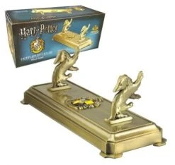 Noble Collection Huffelpuf Toverstaf Display