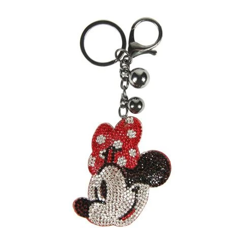 Disney Strass Minnie Sleutelhanger 1 Disney Strass Minnie Sleutelhanger