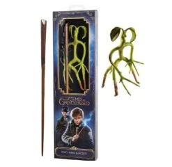 Noble Collection Toverstaf Newt Met Bowtruckle