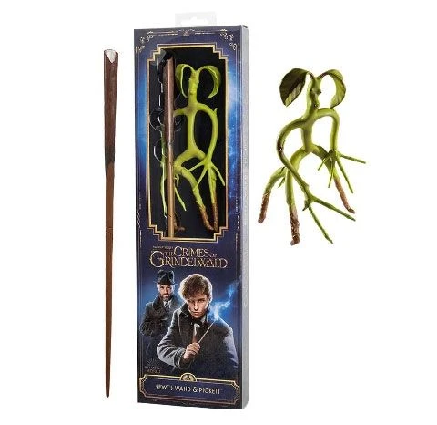 Noble Collection Toverstaf Newt Met Bowtruckle 1 Noble Collection Toverstaf Newt Met Bowtruckle