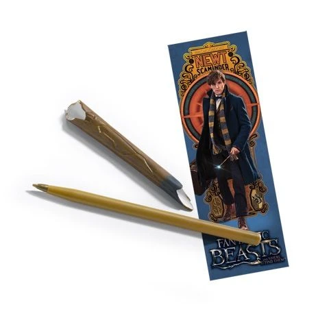 Noble Collection Pen En Boekenlegger Newt Scamander 1 Noble Collection Pen En Boekenlegger Newt Scamander