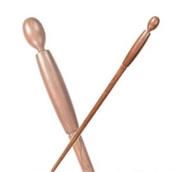 Noble Collection Toverstaf Dooddoener / Death Eater (bruin)