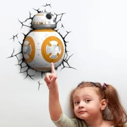 BB-8 3d Lamp -Noble Collection Winkel star wars bb 8 3d light lamp scheur groot